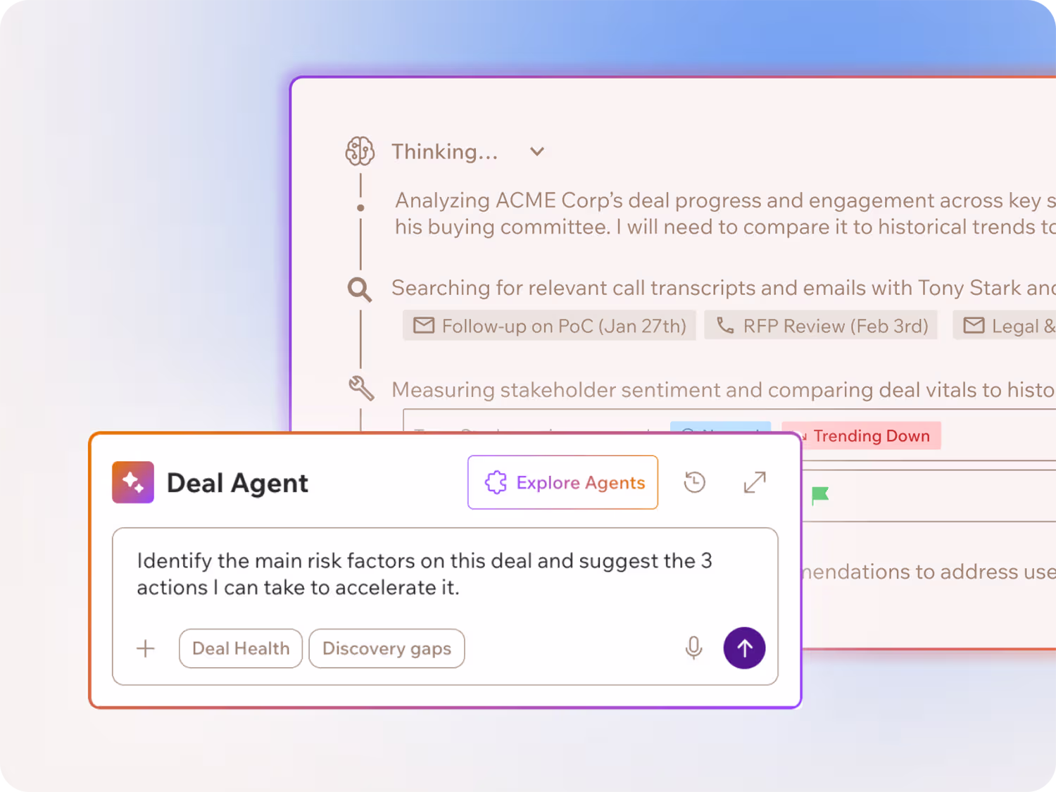 Configuring an AI sales agent in Pod